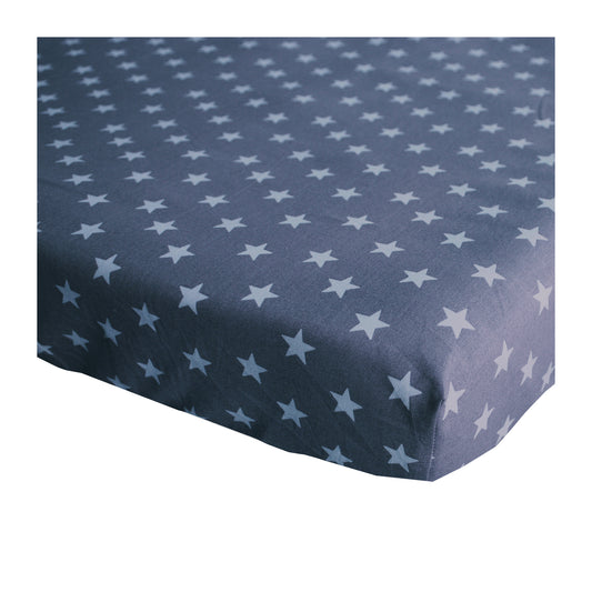 hoeslaken Stars grijs