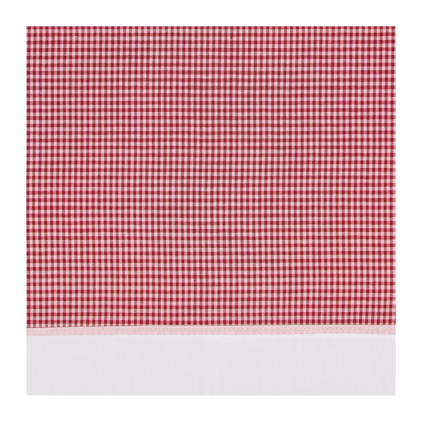 laken BB ruit rood