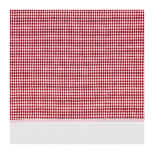 laken BB ruit rood