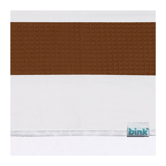 laken Pique wafel caramel