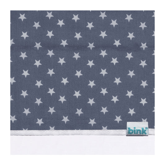 laken Stars grijs