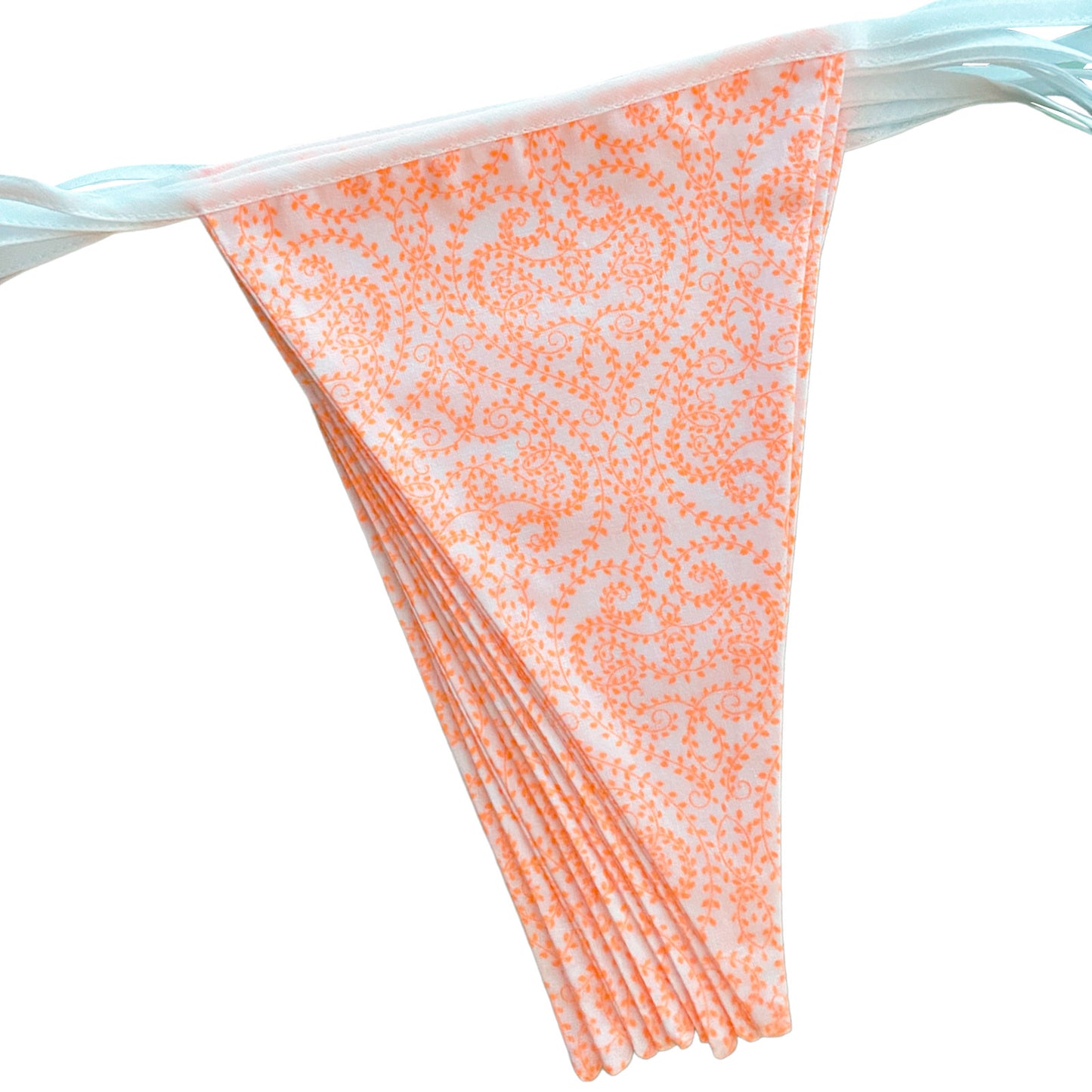 BINK Bedding vlaggenlijn Oranje neon, trendy decoratie voor (Hollandse) feesten