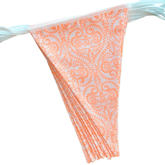 BINK Bedding vlaggenlijn Oranje neon, trendy decoratie voor (Hollandse) feesten