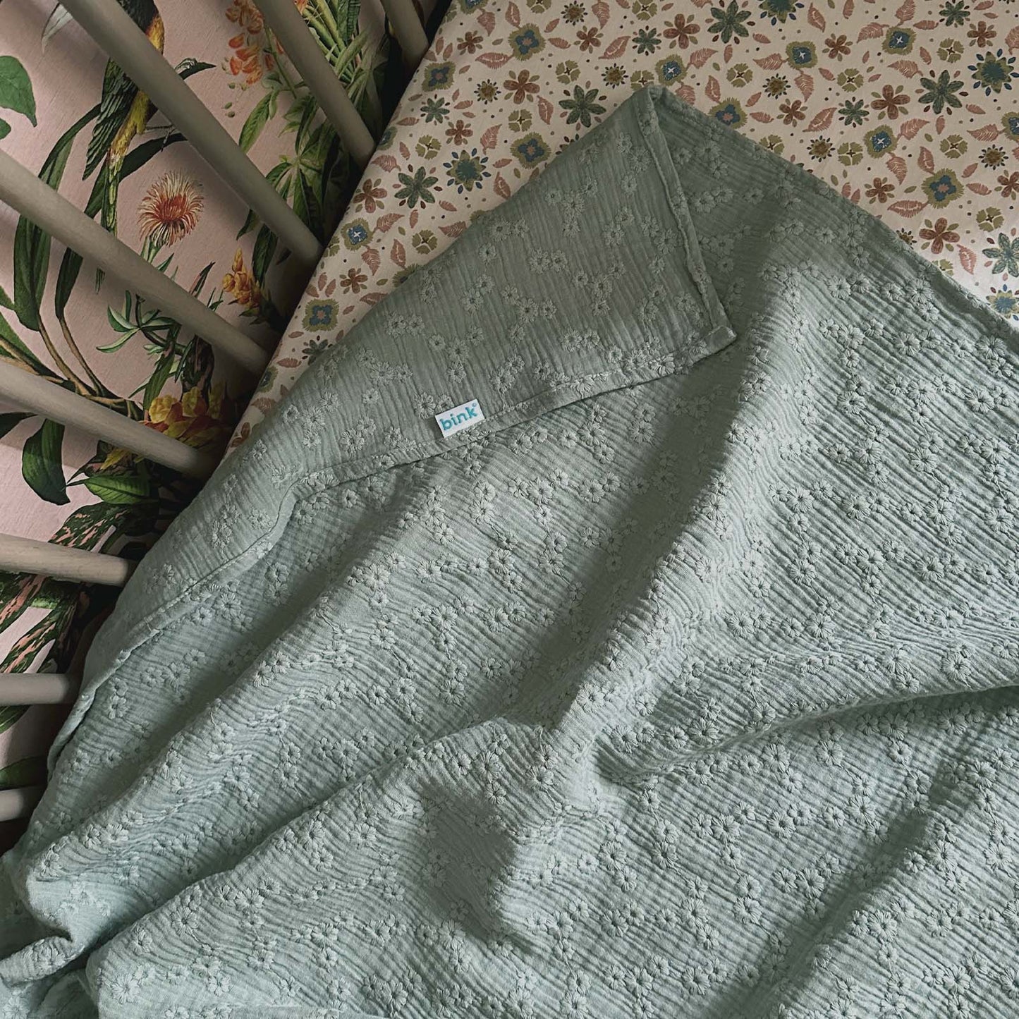 Hydrofieldoek Esmee ecru XL - Swaddle - 120x120 cm